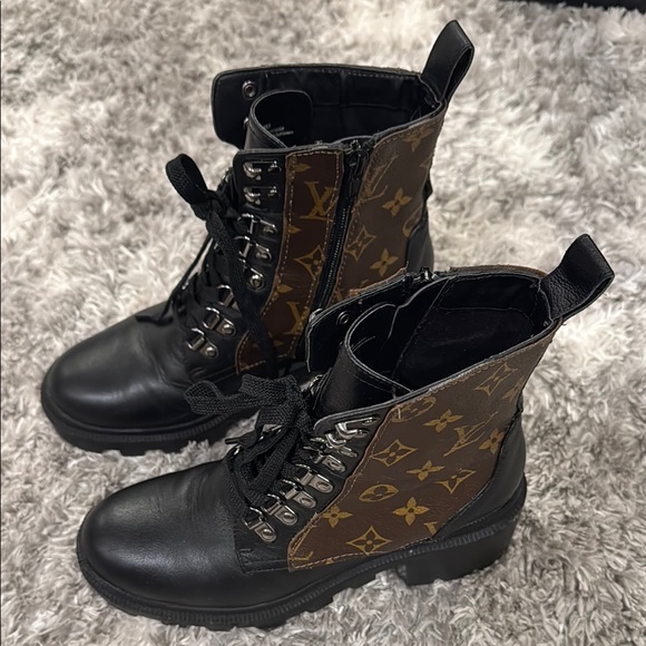 Custom Louis Vuitton Combat Boots - Picture 4 of 11